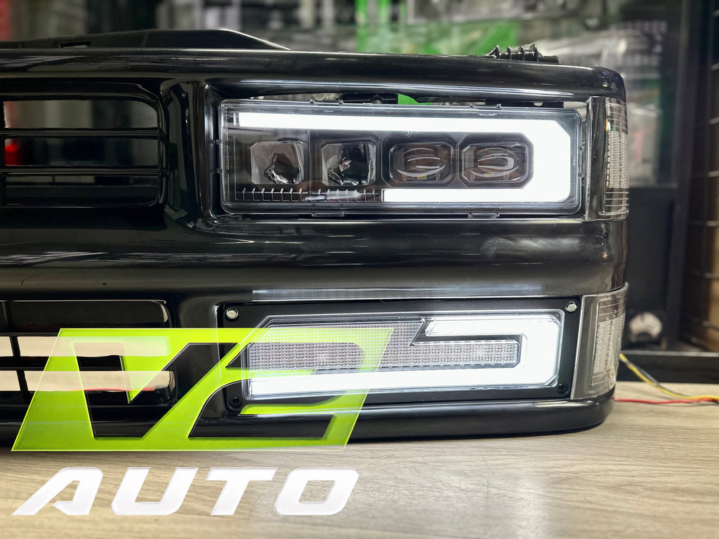 88-98 Chevy Silverado Tahoe Blazer, GMC Sierra Yukon “ALPHA” FULL LED Headlights