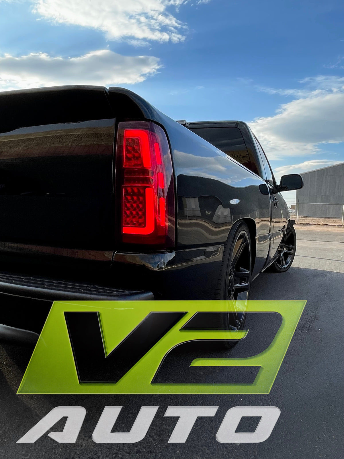 1999-2006 Chevy Silverado GMC Sierra LED “Big C” Bar Tail Lamps
