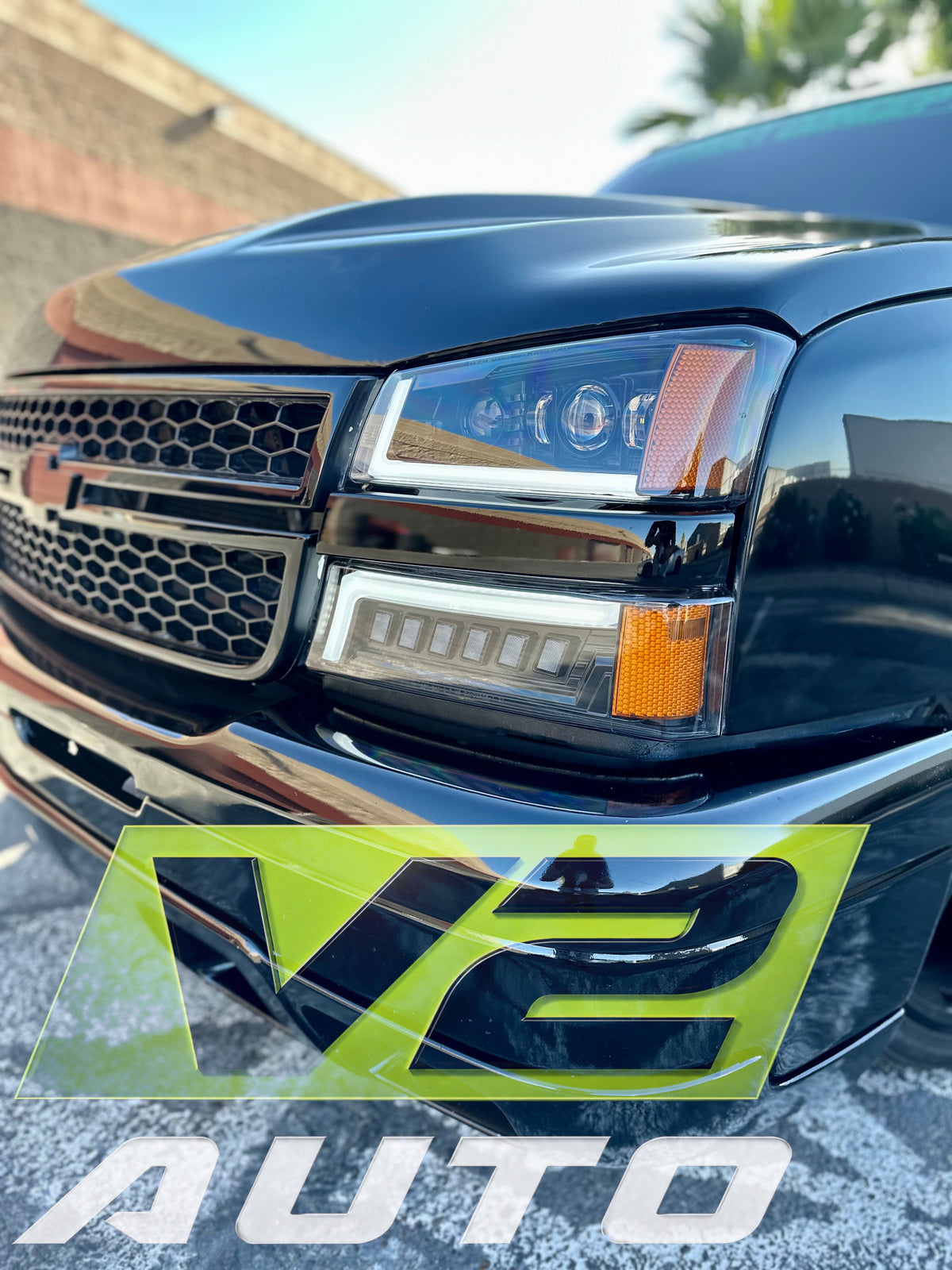 03-06 Chevy Silverado “ALPHA FULL LED” Headlamps