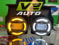 03-06 GMC Sierra Switchback LED DRL Fog Lamps