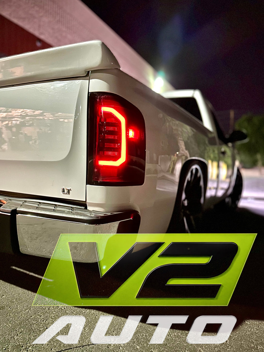 07 -13 Chevy Silverado "C Bar STYLE 3" LED Tail Lamps