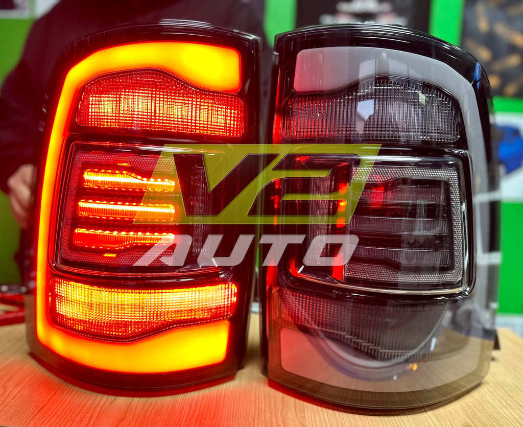 Dodge Ram 2009-2018 "Phantom 2 5th Gen Style SEQUENCE" Tail Lamps