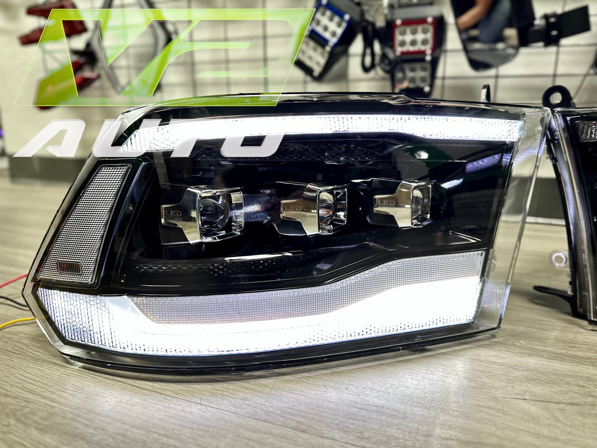 09-18 Dodge Ram CYBER FULL LED Headlights