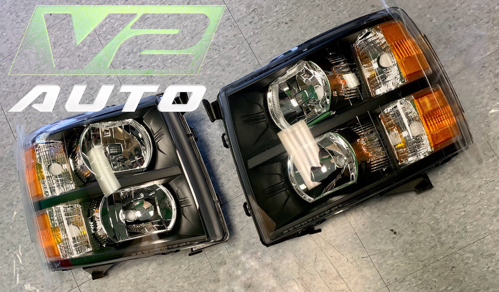 07-13 Chevy Silverado Original Style Headlamps