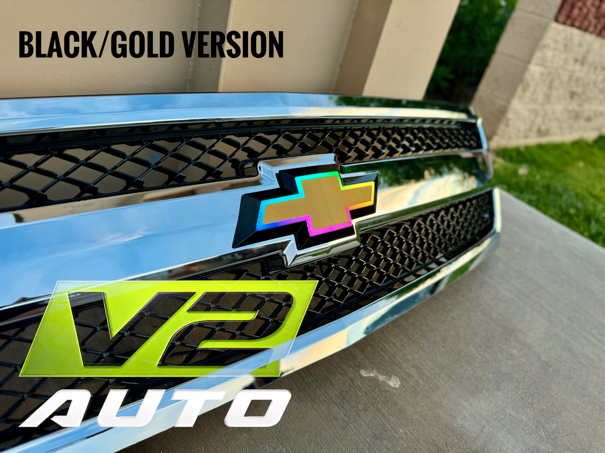 07-13 Chevy Silverado Bluetooth Color Changing LED RGB Bowtie Emblem