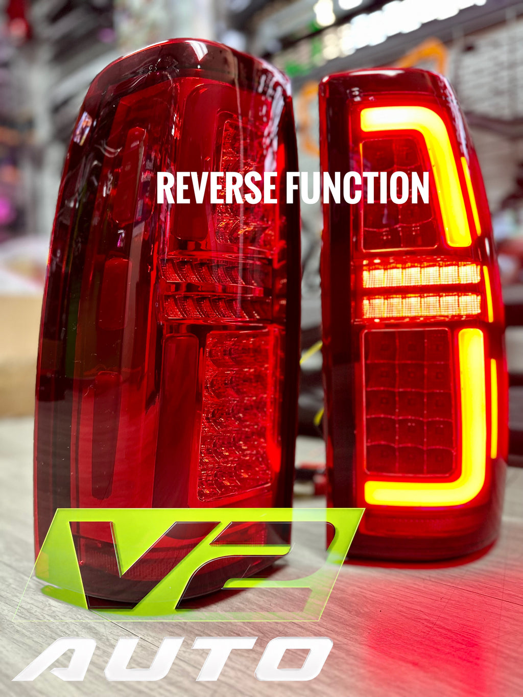 1999-2006 Chevy Silverado GMC Sierra LED “Big C” Bar Tail Lamps