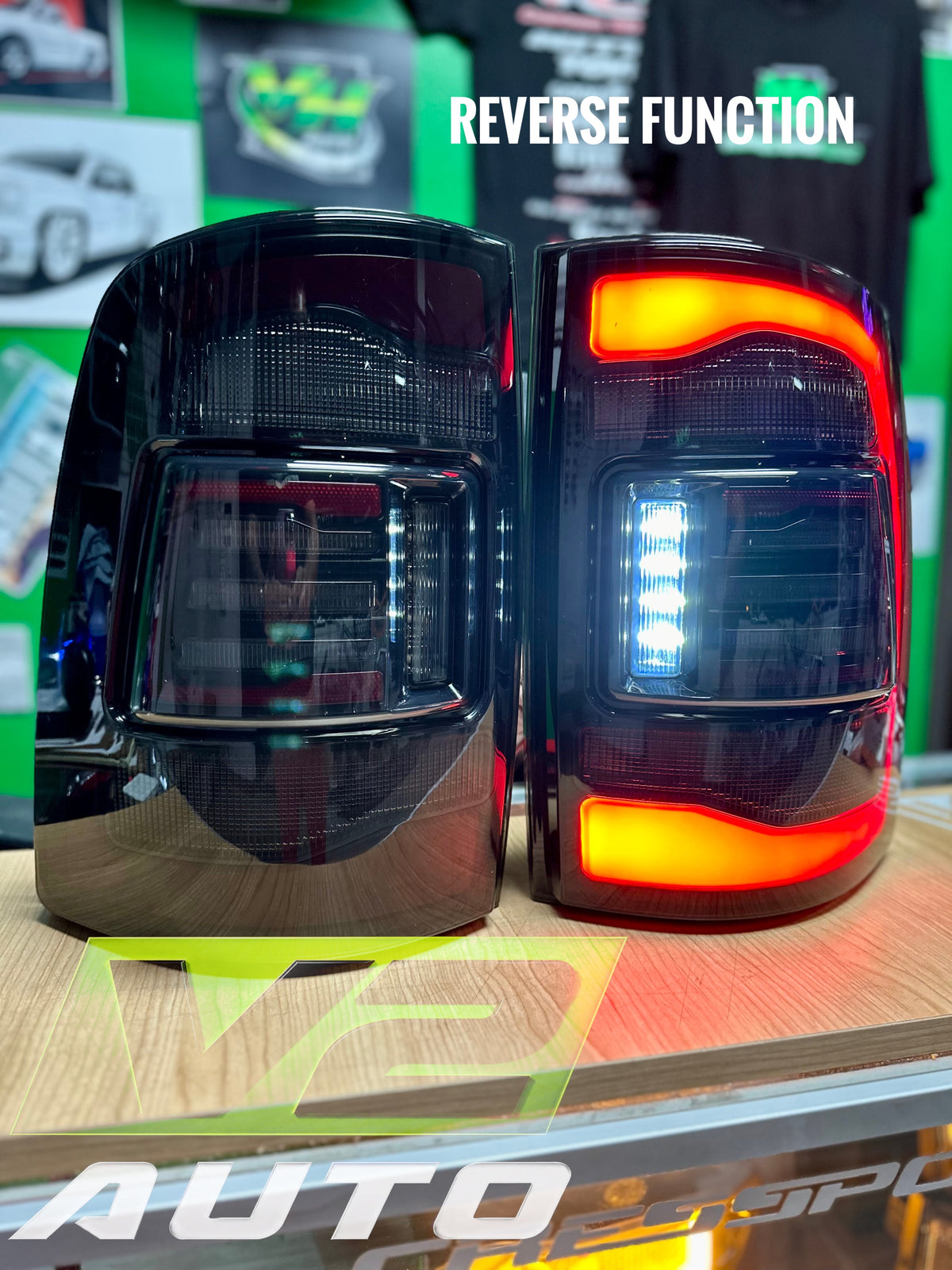 Dodge Ram 2009-2018 "5th Gen Style SEQUENCE" Tail Lamps