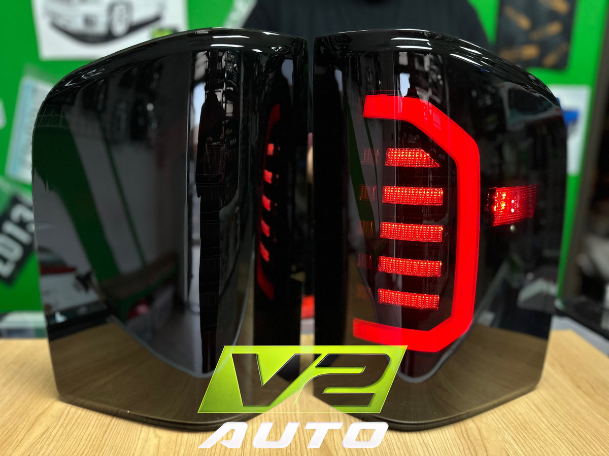 07 -13 Chevy Silverado "C Bar STYLE 3" LED Tail Lamps