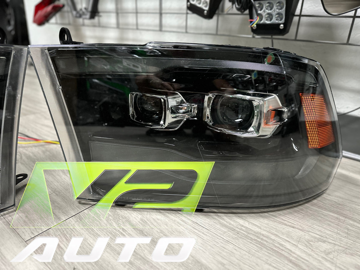 09-18 Dodge Ram Sequential Dual Projector Headlights