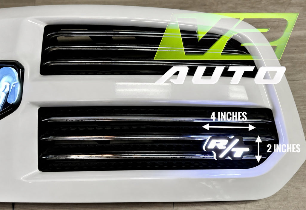 DODGE “RT” LED RGB Bluetooth Color Changing Emblem