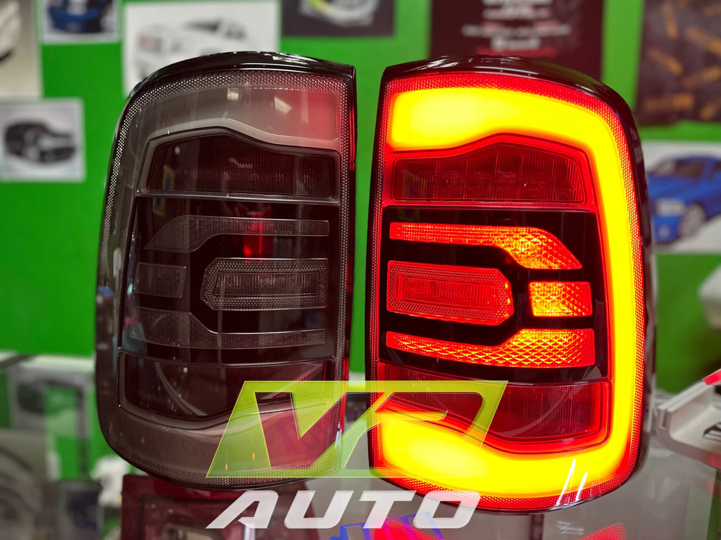 Dodge Ram 2009-2018 "PHANTOM 5th Gen Style" Tail Lamps