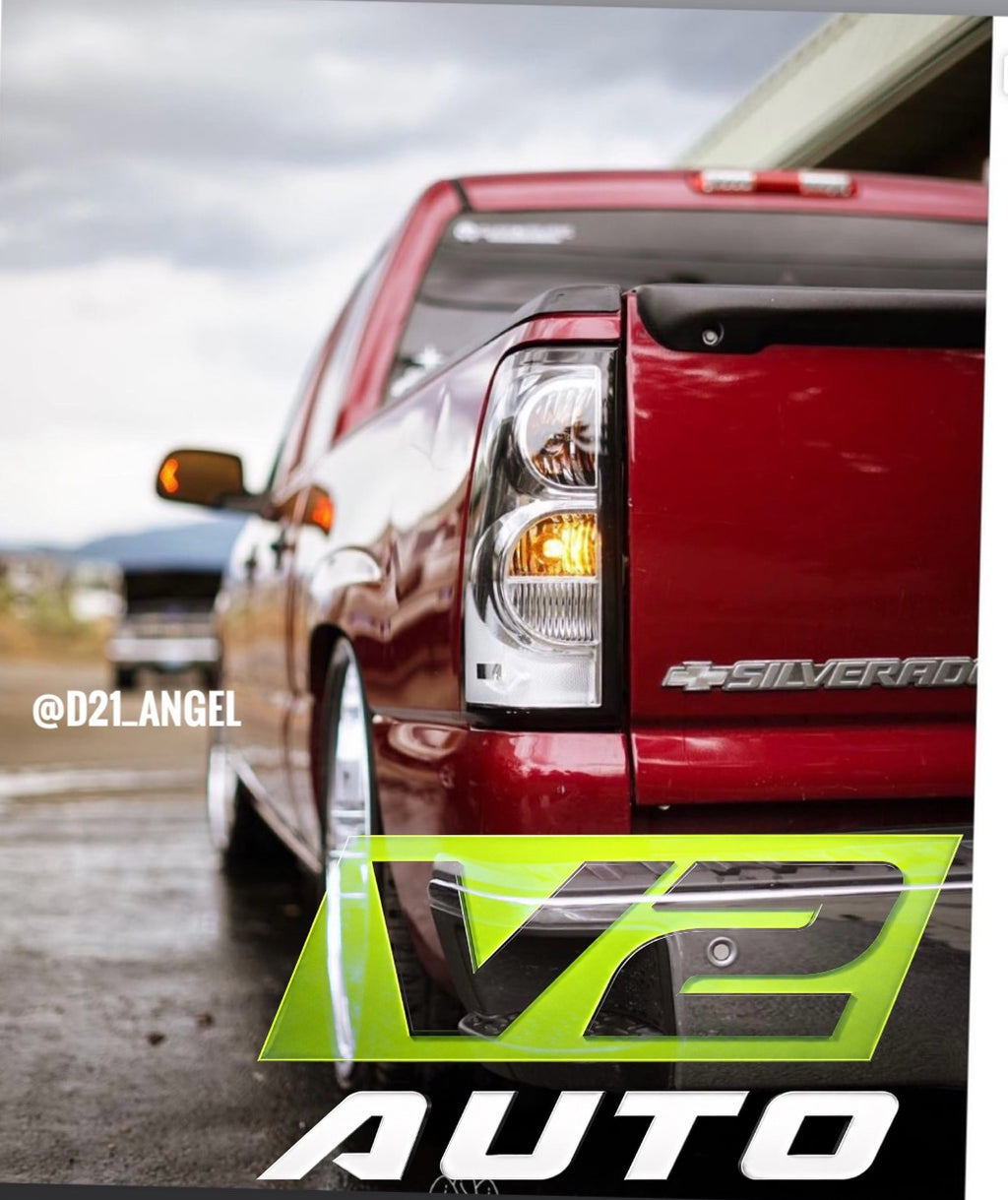 2003-2006 Chevy Silverado “JDM Clear” Tail Lamps