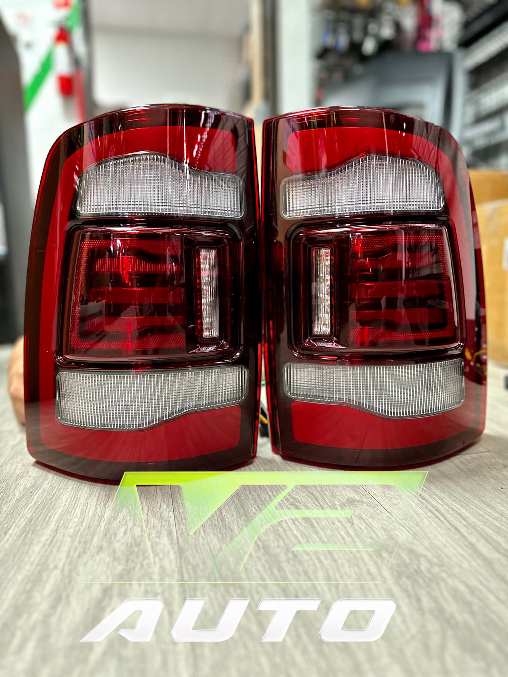 Dodge Ram 2009-2018 "RED 5th Gen SEQUENCE" Tail Lamps