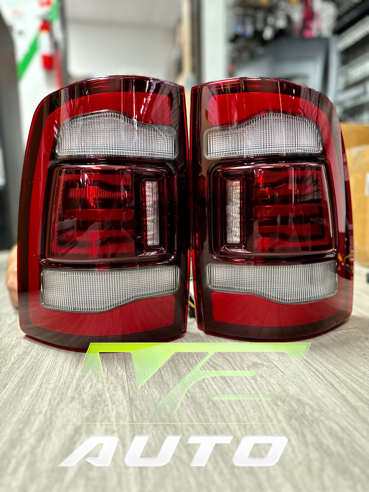 Dodge Ram 2009-2018 "RED 5th Gen SEQUENCE" Tail Lamps