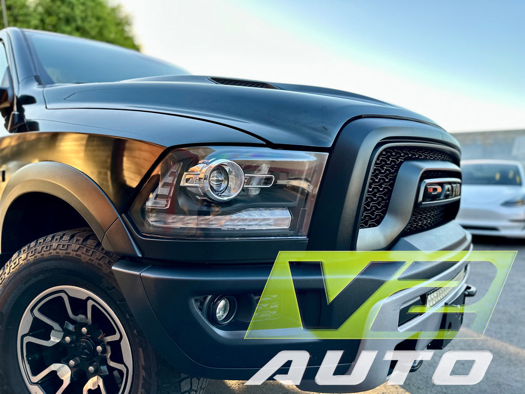 09-18 Dodge Ram “R/T Style Clear Corner” Headlights