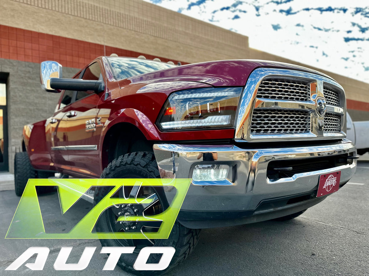 09-18 Dodge Ram DUAL SEQUENTIAL LED Projector Headlights
