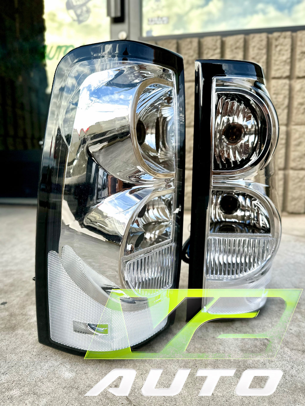 2003-2006 Chevy Silverado “JDM Clear” Tail Lamps