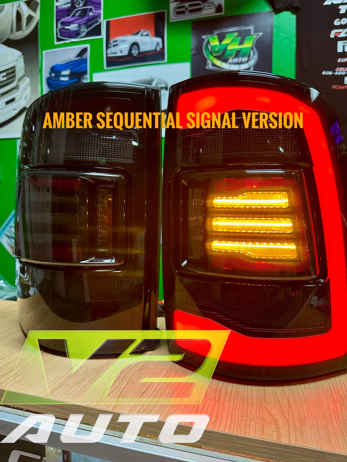 Dodge Ram 2009-2018 "5th Gen Style SEQUENCE" Tail Lamps