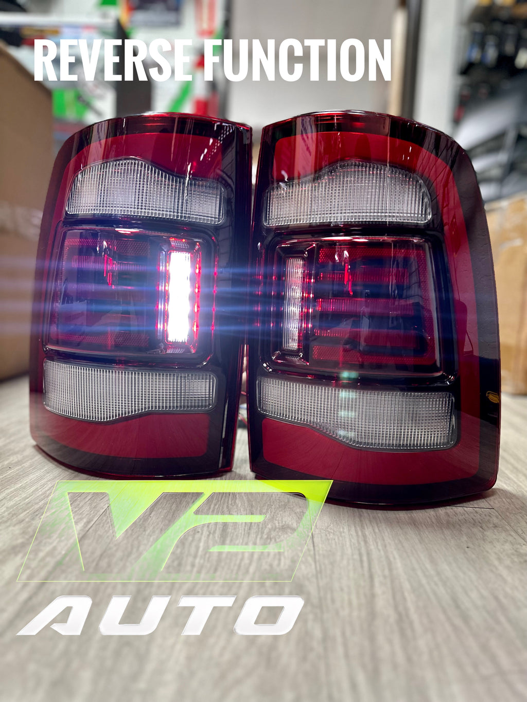 Dodge Ram 2009-2018 "RED 5th Gen SEQUENCE" Tail Lamps