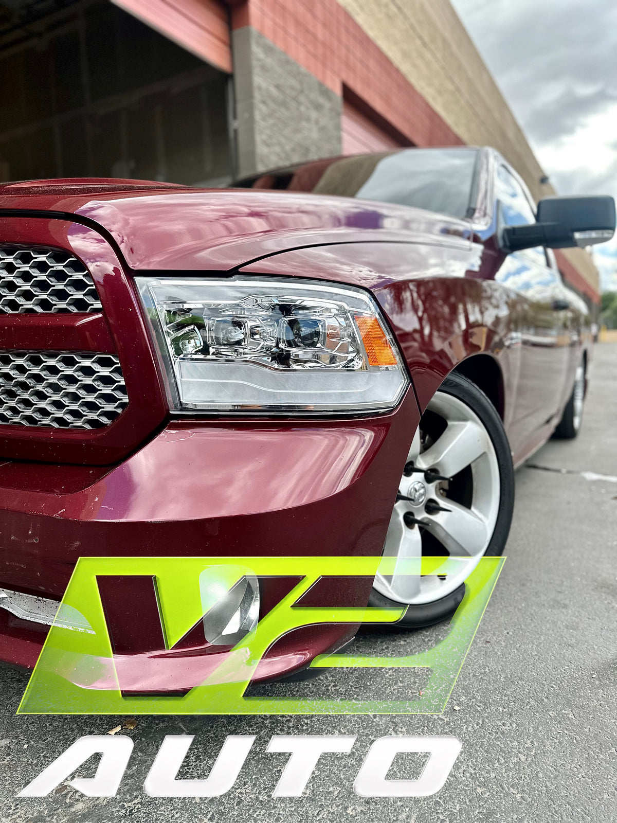 09-18 Dodge Ram Sequential Dual Projector Headlights