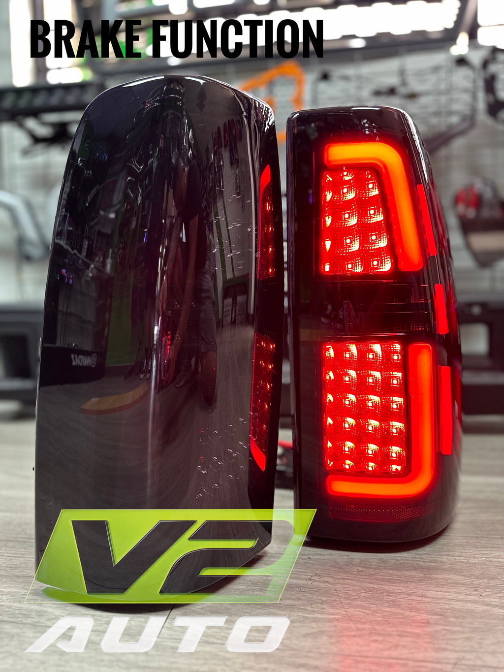 1999-2006 Chevy Silverado GMC Sierra LED “Big C” Bar Tail Lamps