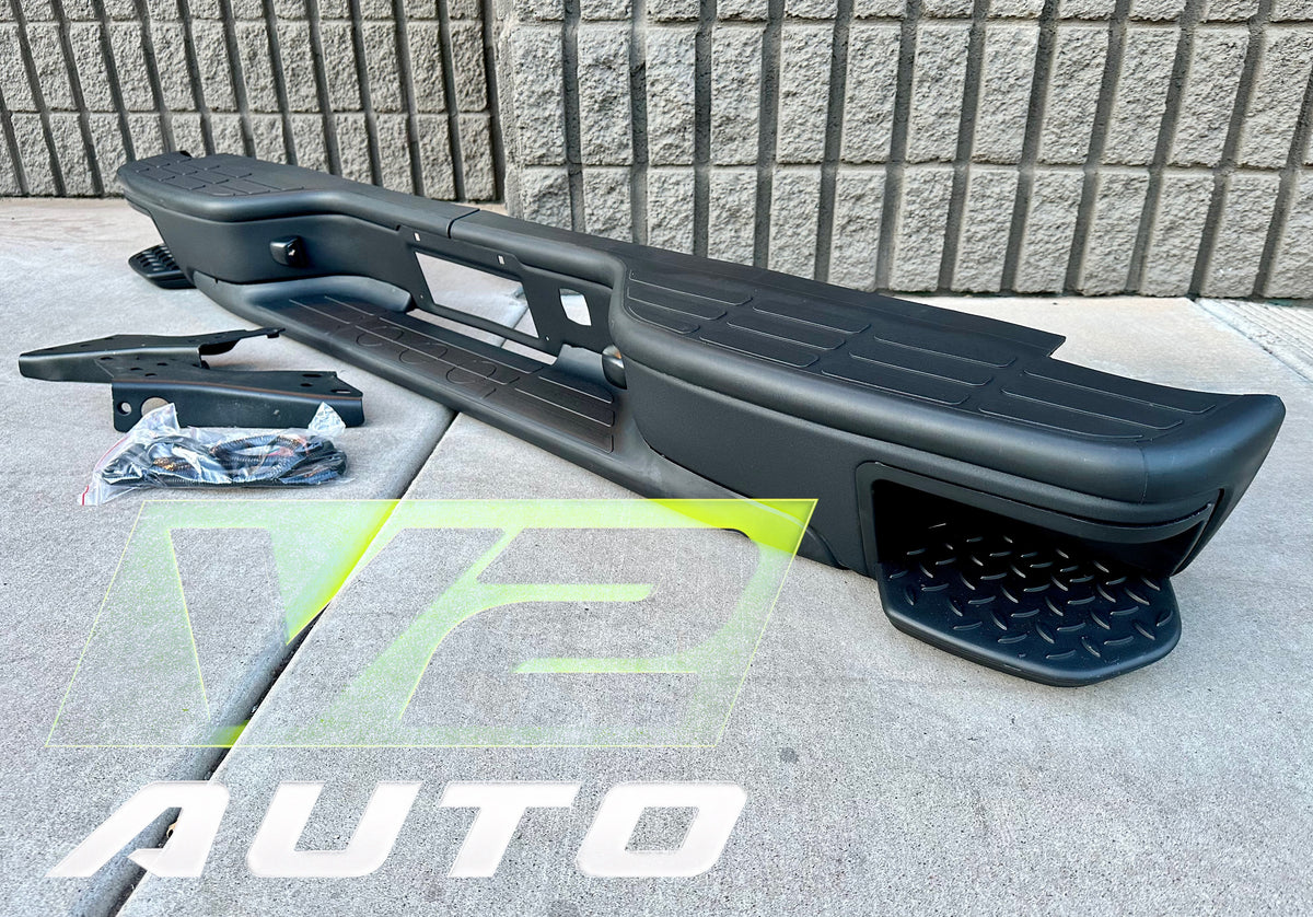 99-06 Chevy Silverado GMC Sierra Rear “14+ Style Step” Bumper