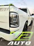 Dodge Ram 2009-2018 "Phantom 3 5th Gen Style SEQUENCE" Tail Lamps