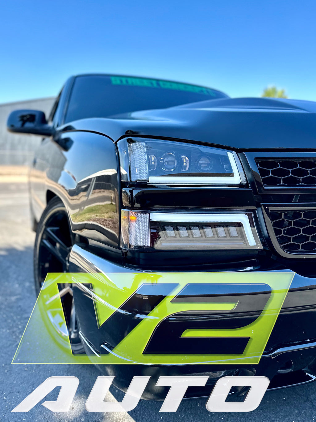03-06 Chevy Silverado “ALPHA FULL LED” Headlamps
