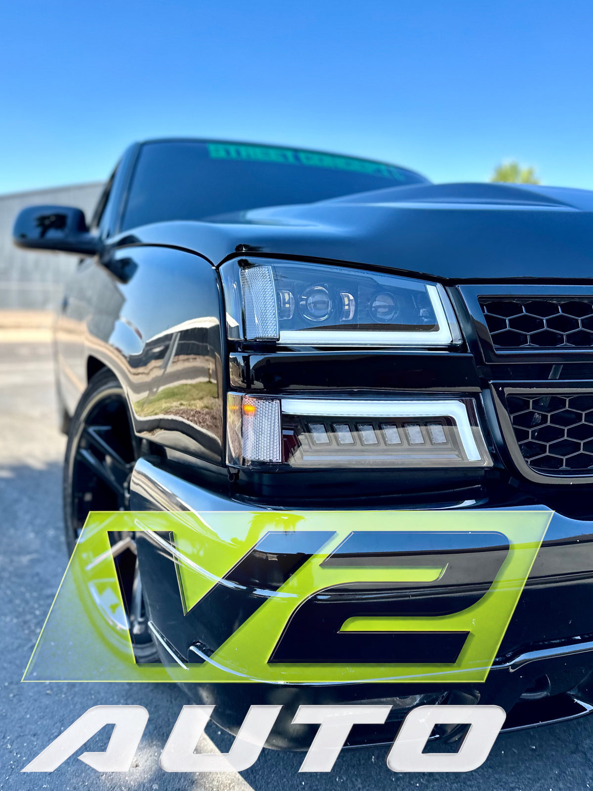 03-06 Chevy Silverado “ALPHA FULL LED” Headlamps