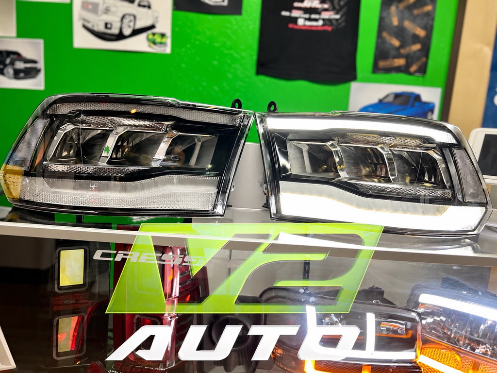 09-18 Dodge Ram CYBER FULL LED Headlights