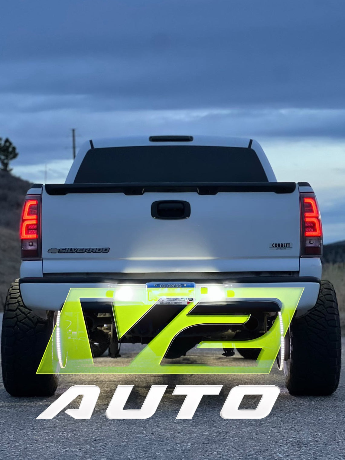 1999-2006 Chevy Silverado GMC Sierra LED “Double C Bar” Tail Lamps