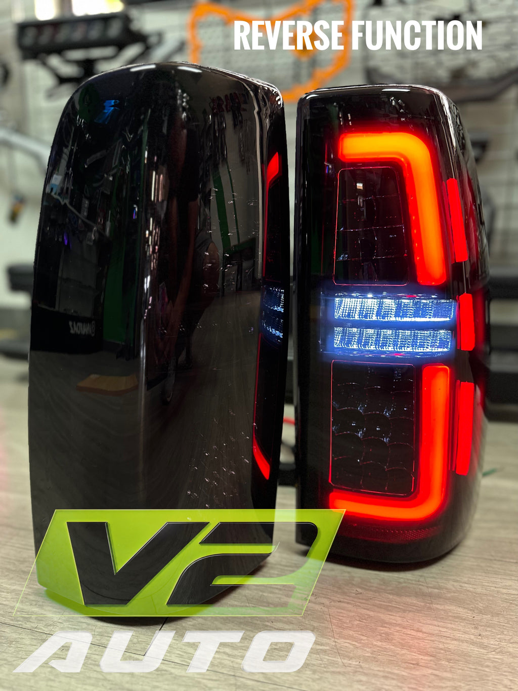 1999-2006 Chevy Silverado GMC Sierra LED “Big C” Bar Tail Lamps