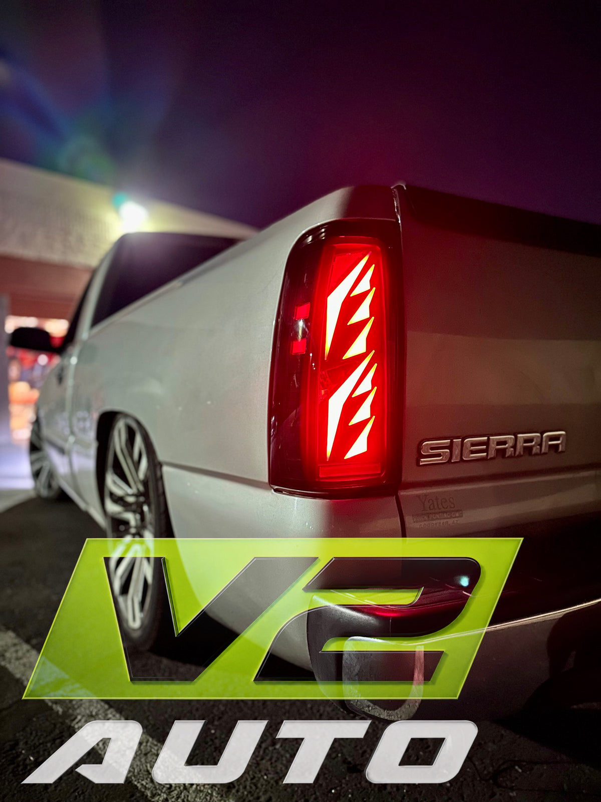 1999-2006 Chevy Silverado GMC Sierra Full LED “Blade” Sequential Tail Lamps