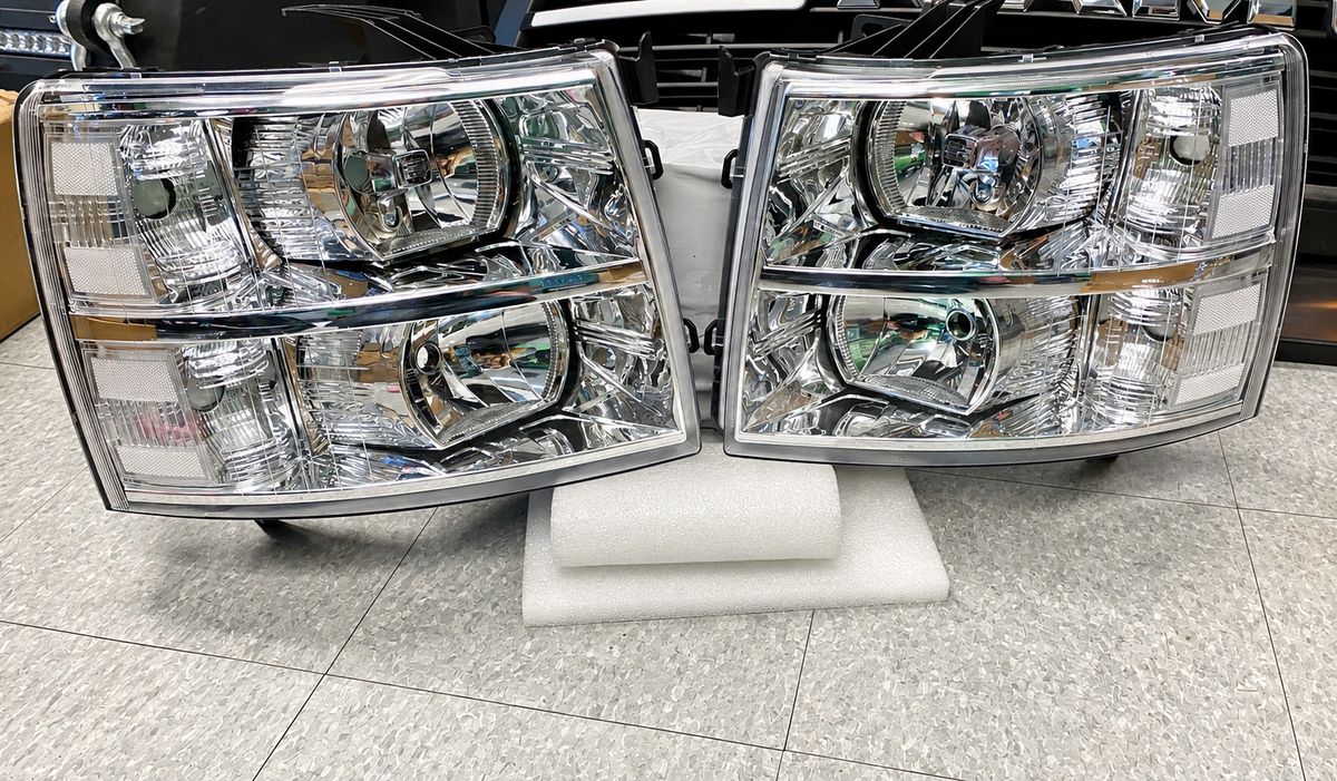 07-13 Chevy Silverado Original Style Headlamps
