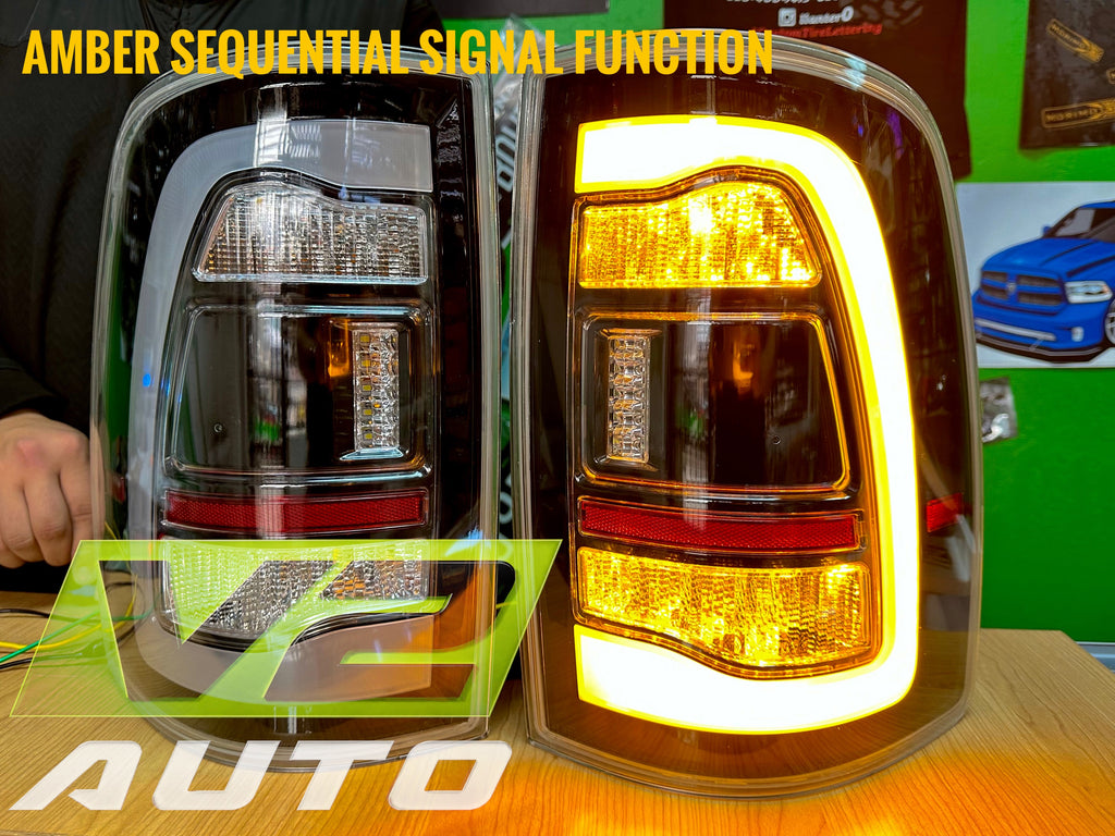 Dodge Ram 2009-2018 "5th Gen Switchback Sequential” Tail Lamps