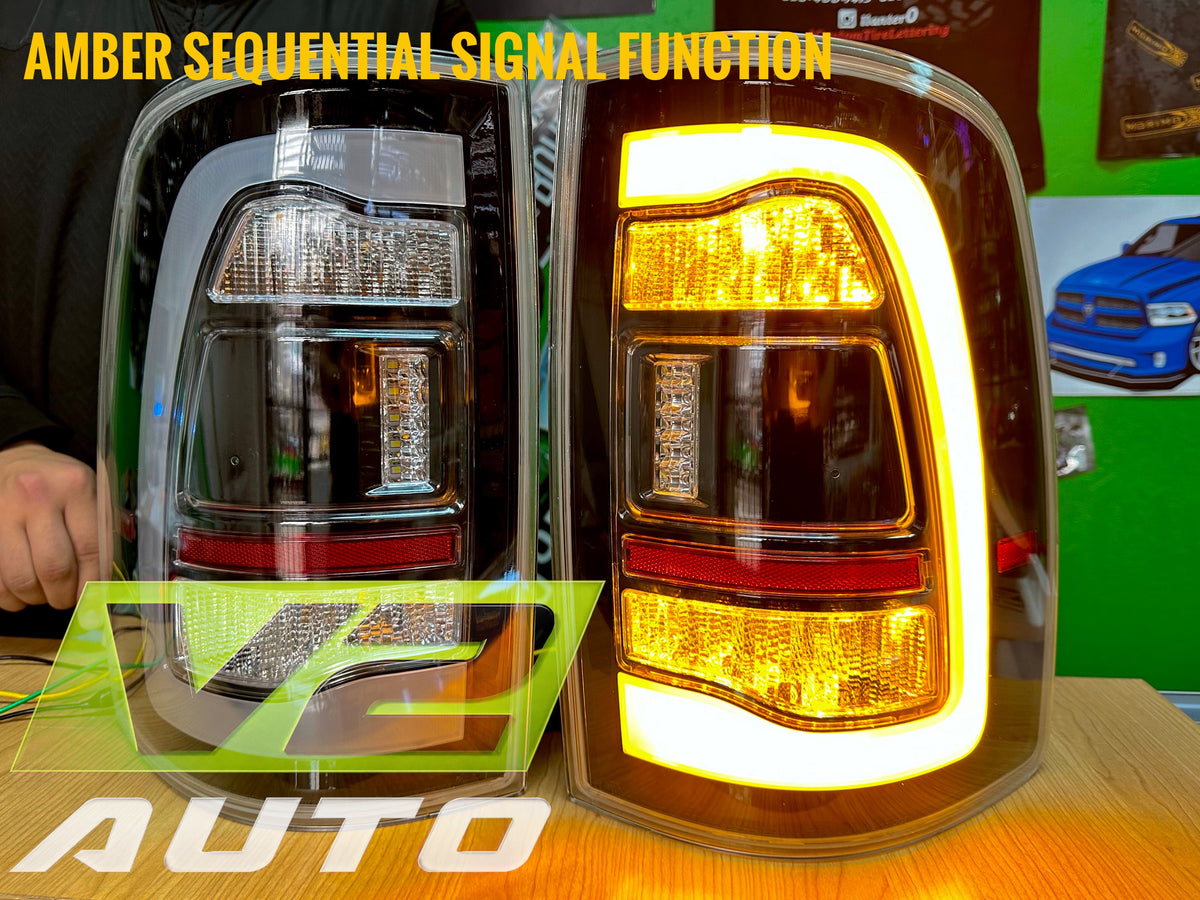 Dodge Ram 2009-2018 "5th Gen Switchback Sequential” Tail Lamps