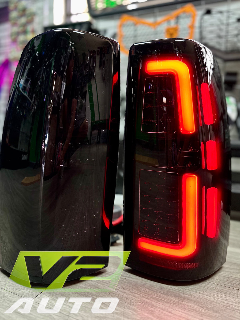 1999-2006 Chevy Silverado GMC Sierra LED “Big C” Bar Tail Lamps