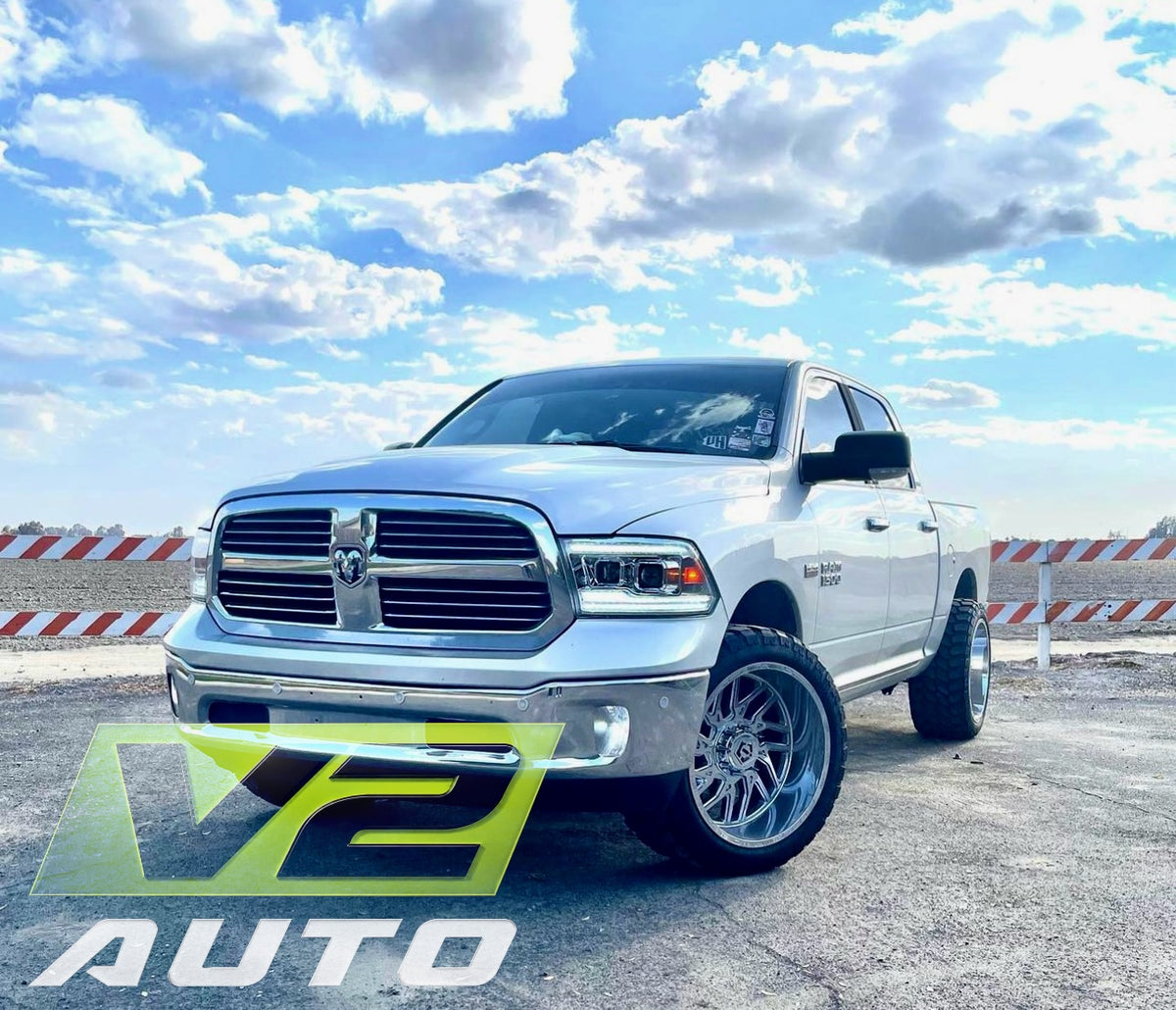 09-18 Dodge Ram DUAL SEQUENTIAL LED Projector Headlights