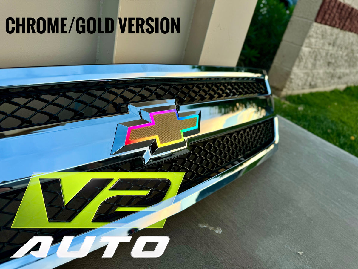 07-13 Chevy Silverado Bluetooth Color Changing LED RGB Bowtie Emblem