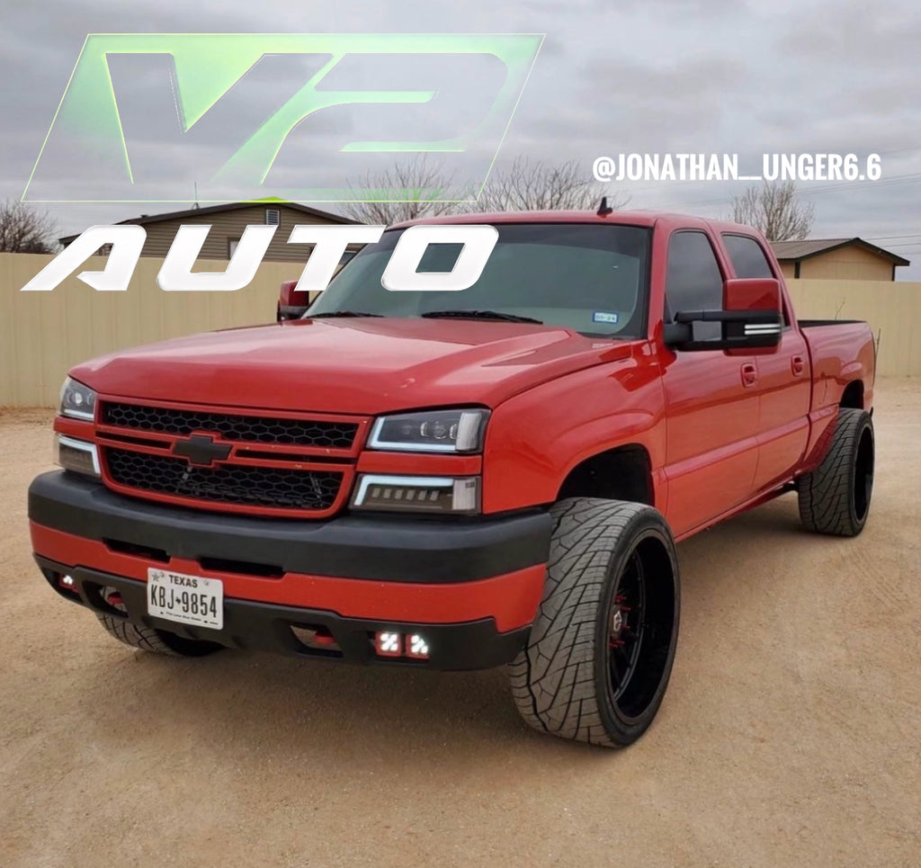 03-06 Chevy Silverado “ALPHA FULL LED” Headlamps