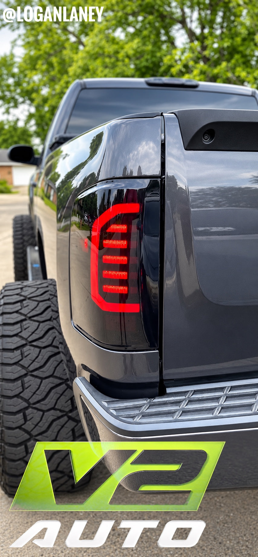 07 -13 Chevy Silverado "C Bar STYLE 3" LED Tail Lamps