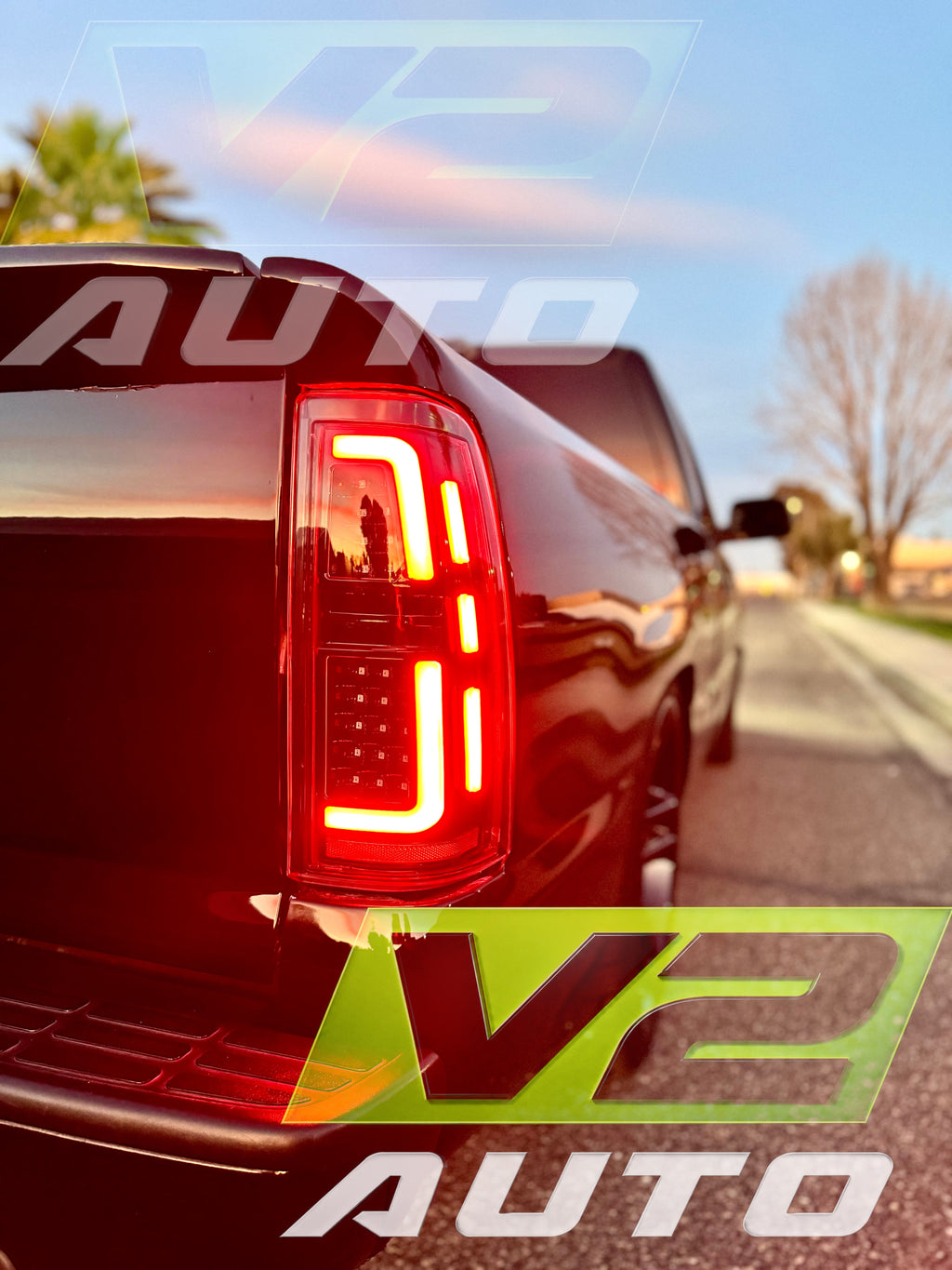 1999-2006 Chevy Silverado GMC Sierra LED “Big C” Bar Tail Lamps