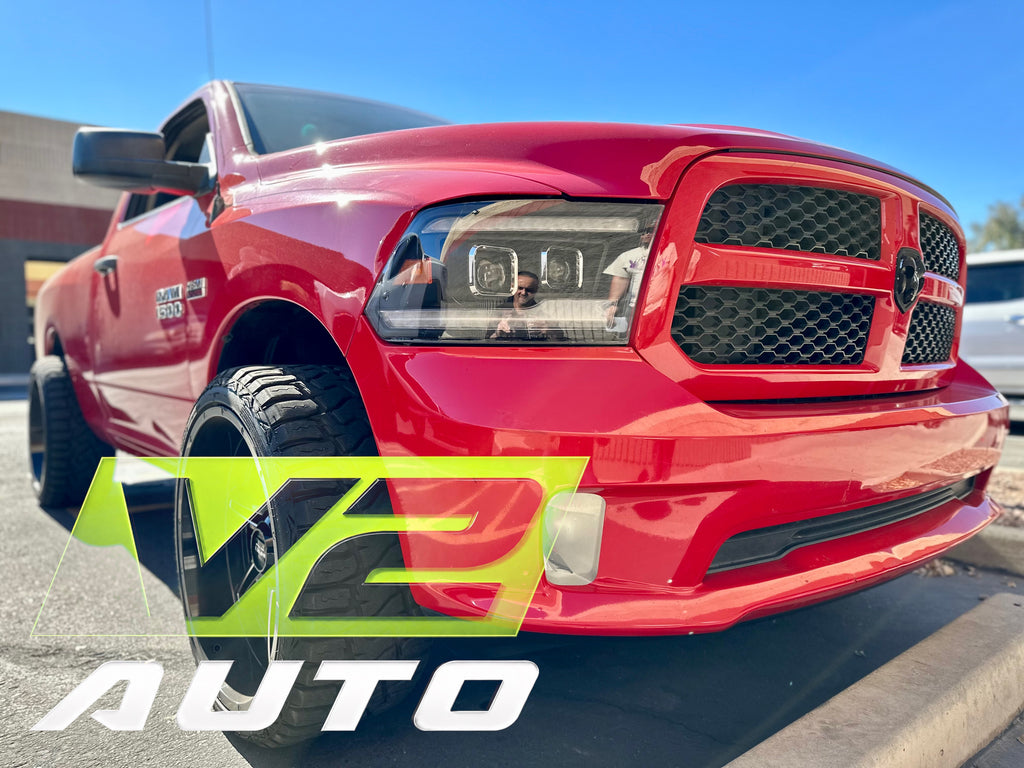 09-18 Dodge Ram DUAL SEQUENTIAL LED Projector Headlights