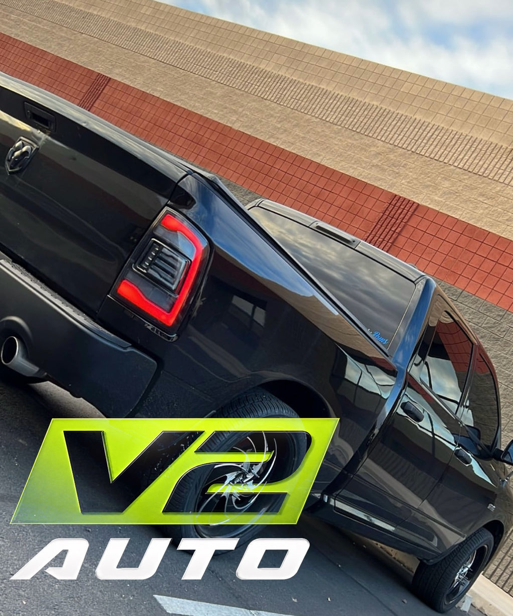 Dodge Ram 2009-2018 "Phantom 2 5th Gen Style SEQUENCE" Tail Lamps