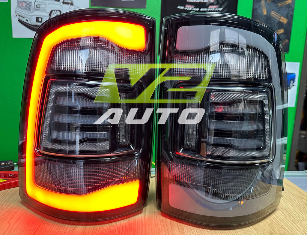 Dodge Ram 2009-2018 "Phantom 2 5th Gen Style SEQUENCE" Tail Lamps