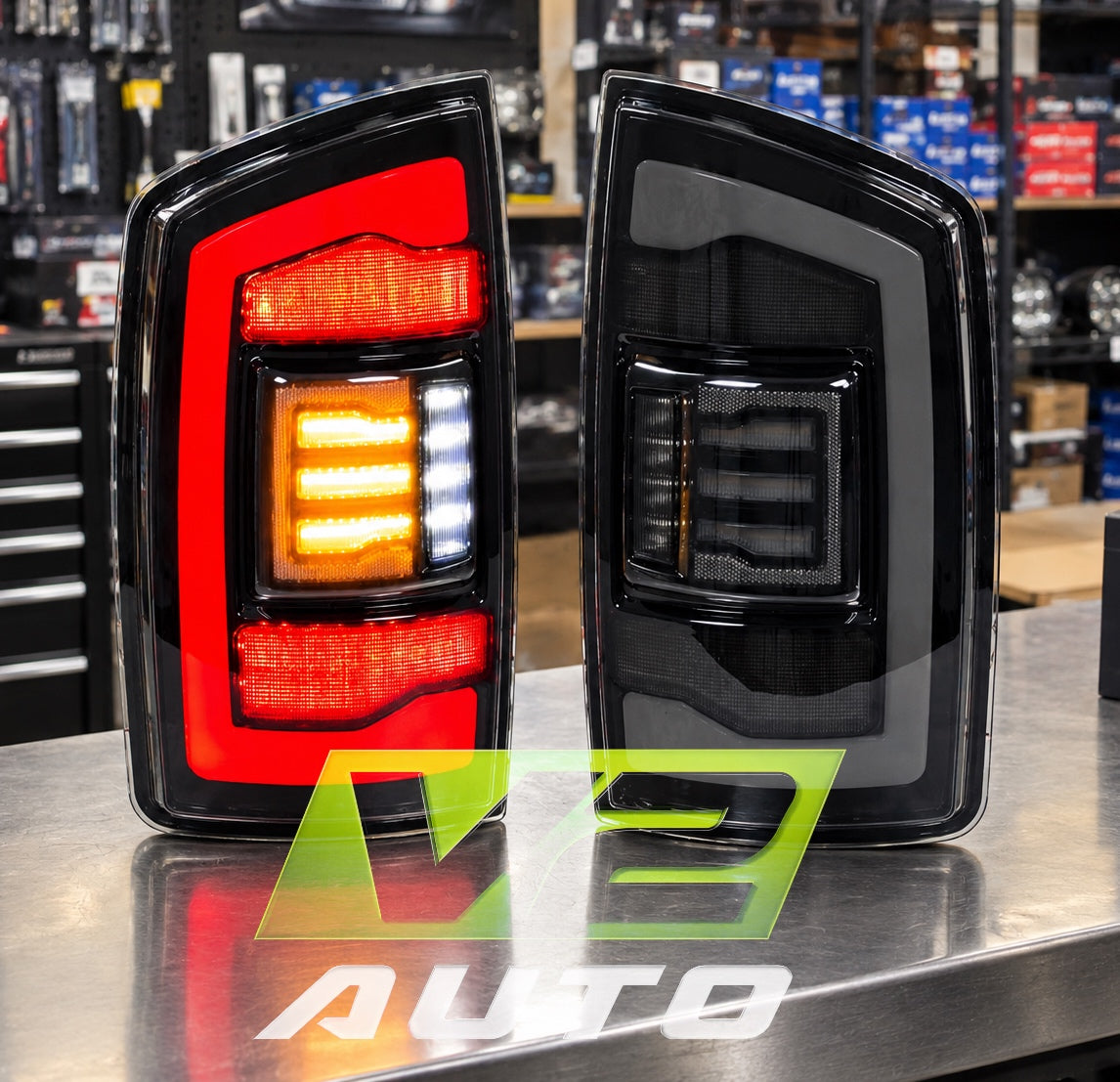 Dodge Ram 02-06 “5th Gen Style Sequence" LED Tail Lamps