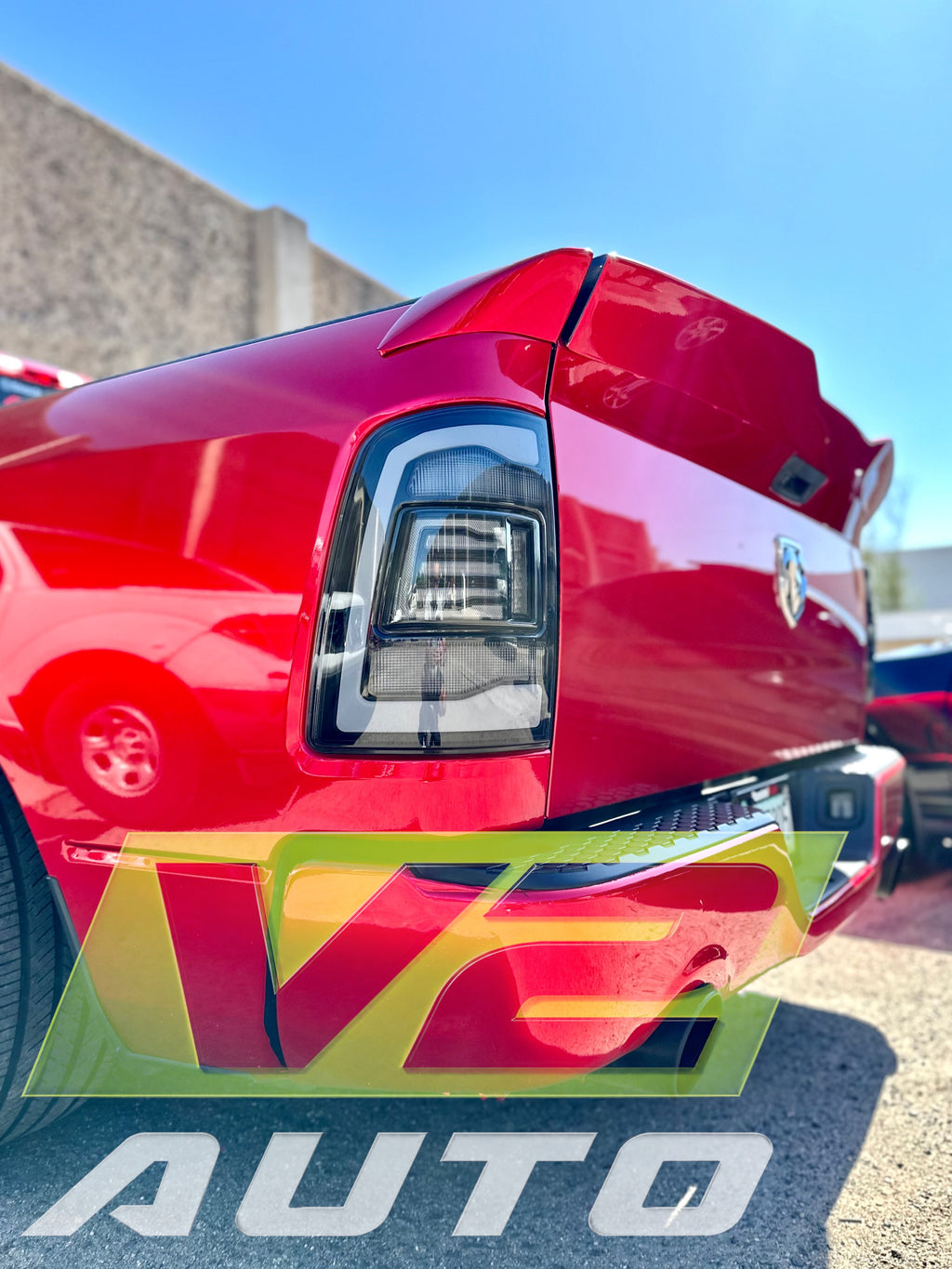 Dodge Ram 2009-2018 "Phantom 2 5th Gen Style SEQUENCE" Tail Lamps