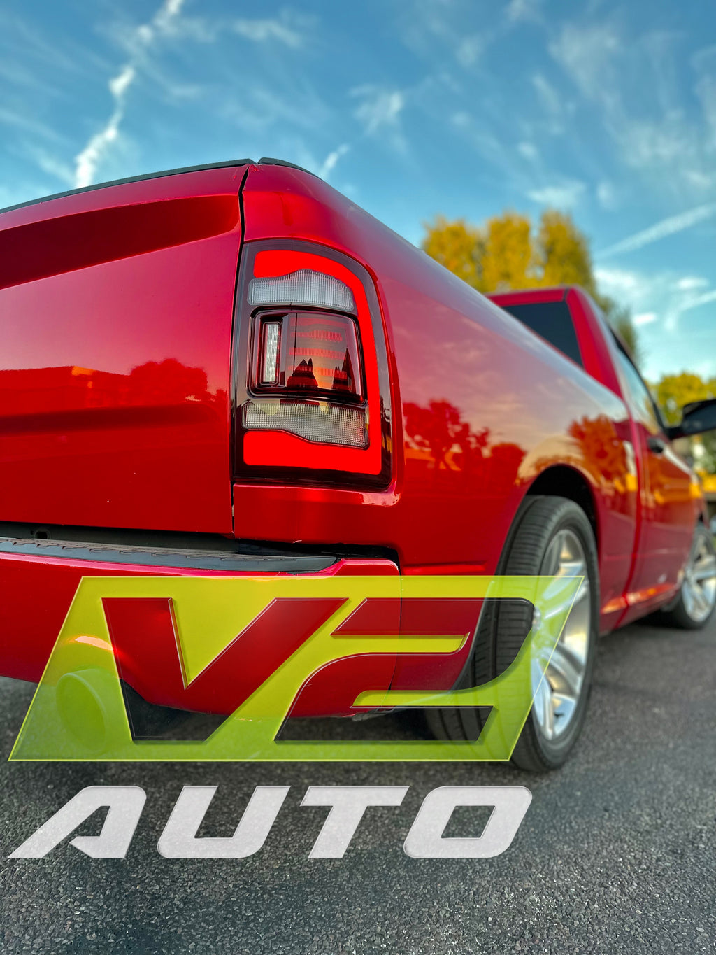 Dodge Ram 2009-2018 "RED 5th Gen SEQUENCE" Tail Lamps
