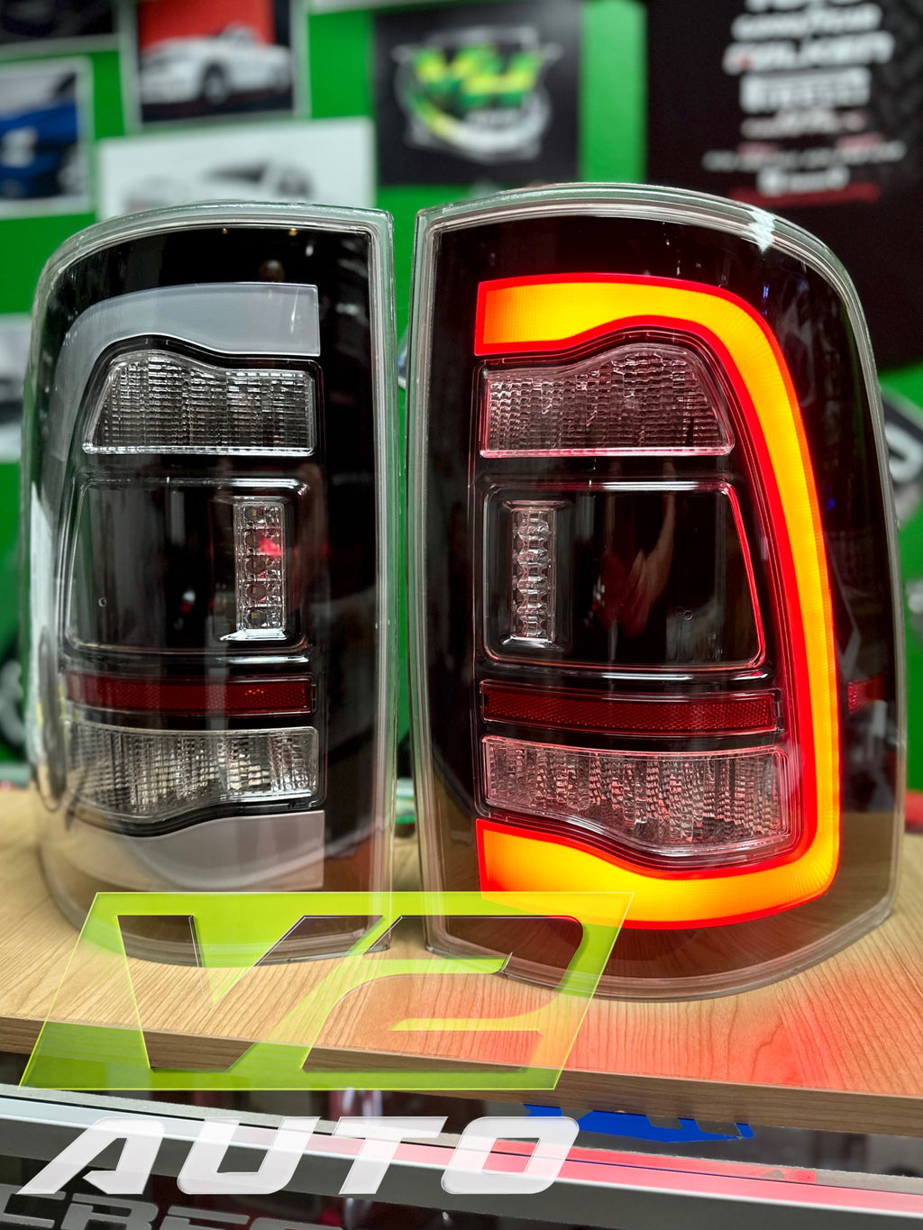 Dodge Ram 2009-2018 "5th Gen Switchback Sequential” Tail Lamps