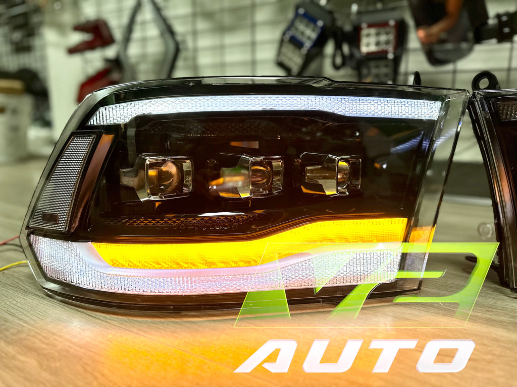 09-18 Dodge Ram CYBER FULL LED Headlights